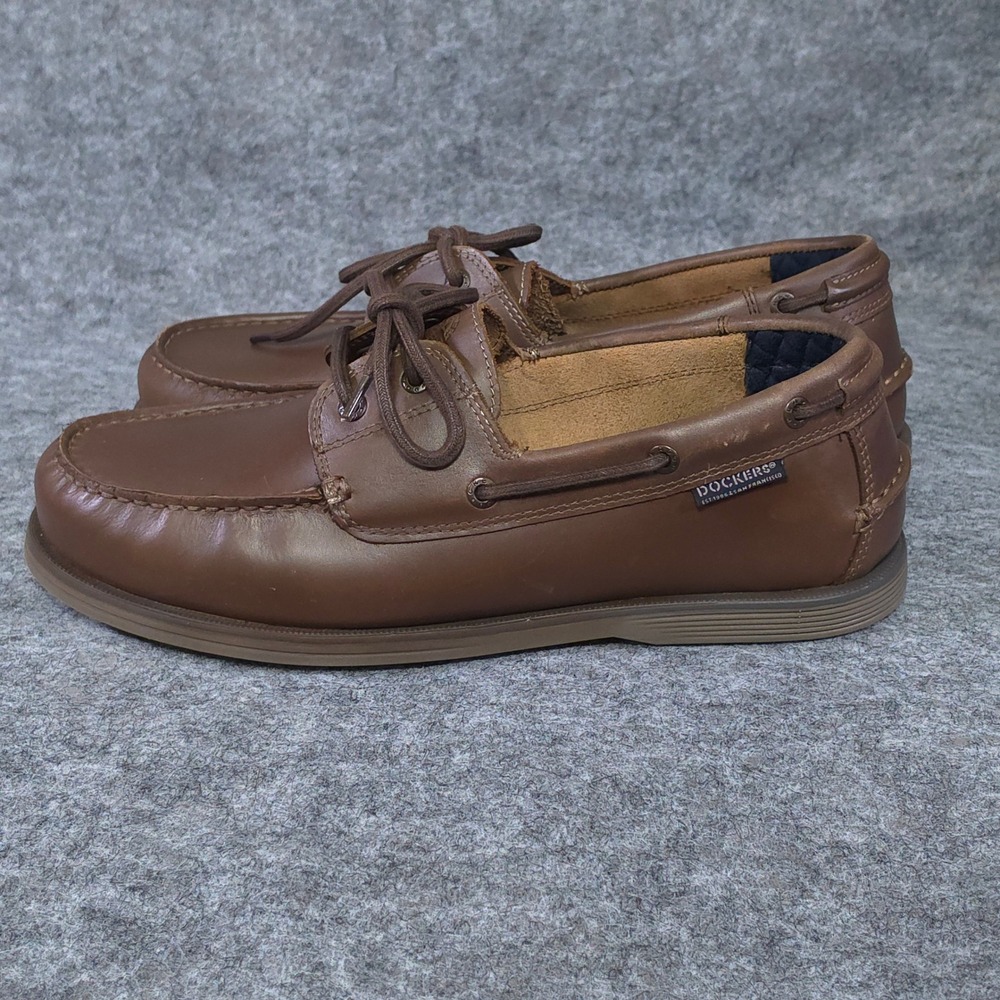 Dockers Dennison Mens Boat Shoes Chestnut Brown Active Rebound 10 M 90-34408 - Picture 2 of 7